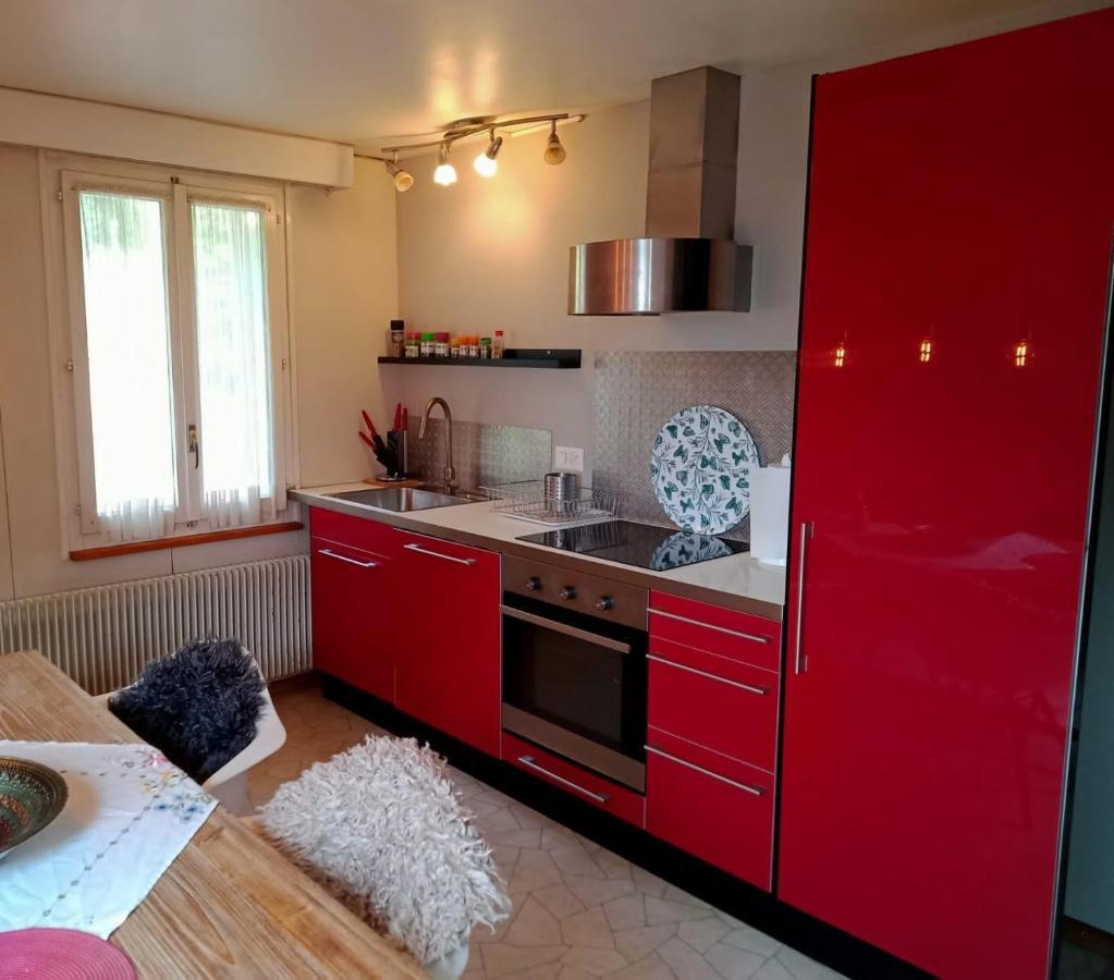Apartment With Great View At Residence Brunner Wengen Luaran gambar